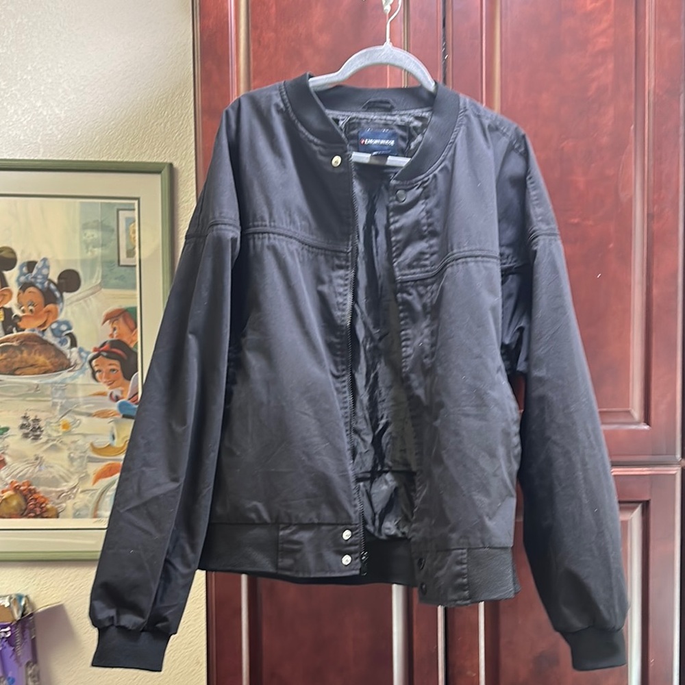 Vintage Knightsbridge Golf Jacket  Black size Extra Large